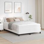 vidaXL Bedframe met matras met matras Wit 140 x 190 cm, Verzenden, Nieuw