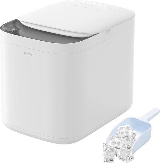 2dekans | Niceey IJsblokjesmachine Pro - 2 Liter - 6-8 Min., Elektronische apparatuur, Koelkasten en IJskasten, Ophalen of Verzenden