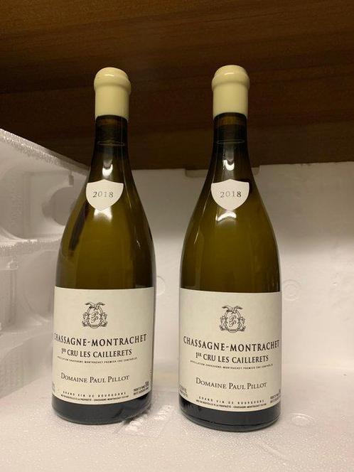 2018 Domaine Paul Pillot Les Caillerets - Bourgogne 1er, Verzamelen, Wijnen