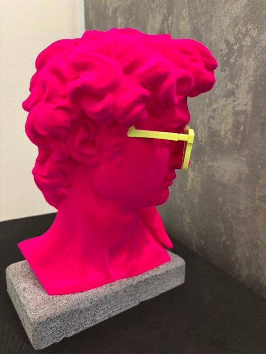 KIRAS - DAVID POP GENERATION VELLUTO FUCSIA  - VERSIONE, Antiquités & Art, Art | Objets design