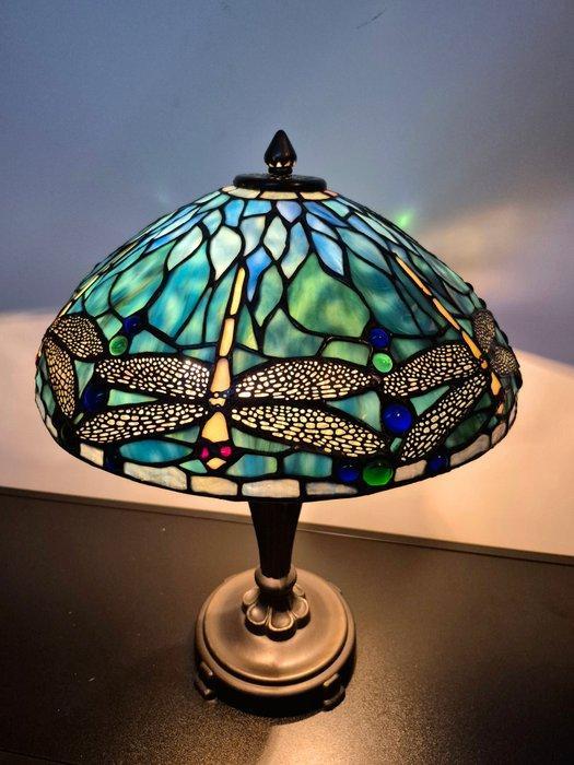 Lampe - Vitrail - Lampe de style Tiffany, Antiek en Kunst, Curiosa en Brocante