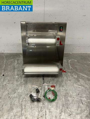 RVS Saro Deeguitrolmachine Dubbele Rollen 40 cm 230V Horeca, Ophalen of Verzenden