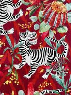 Tissu double largeur exclusif avec des motifs danimaux
