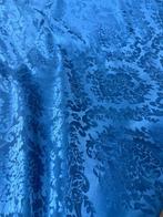 Luxueus Venetiaans San Leucio blauw-kobalt damaststof -