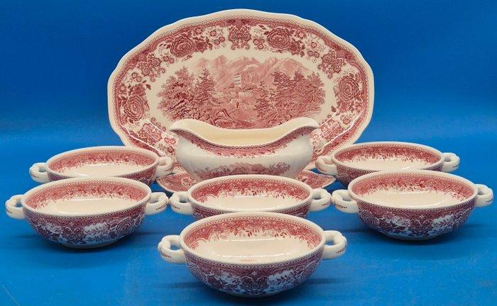 Eetservies - Villeroy & Boch – „Burgenland“ – Suppenservice, Antiquités & Art, Antiquités | Meubles | Tables