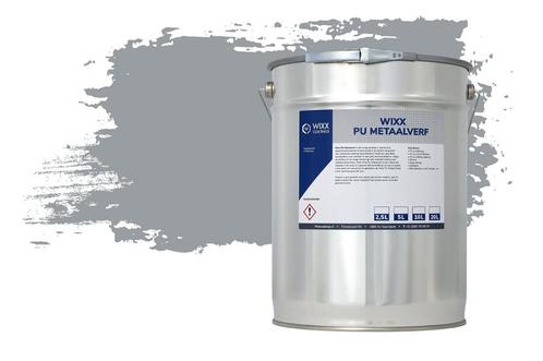 Wixx PU Metaalverf RAL 7040 | Venstergrijs 20L, Doe-het-zelf en Bouw, Verf, Beits en Lak, Nieuw, Verzenden