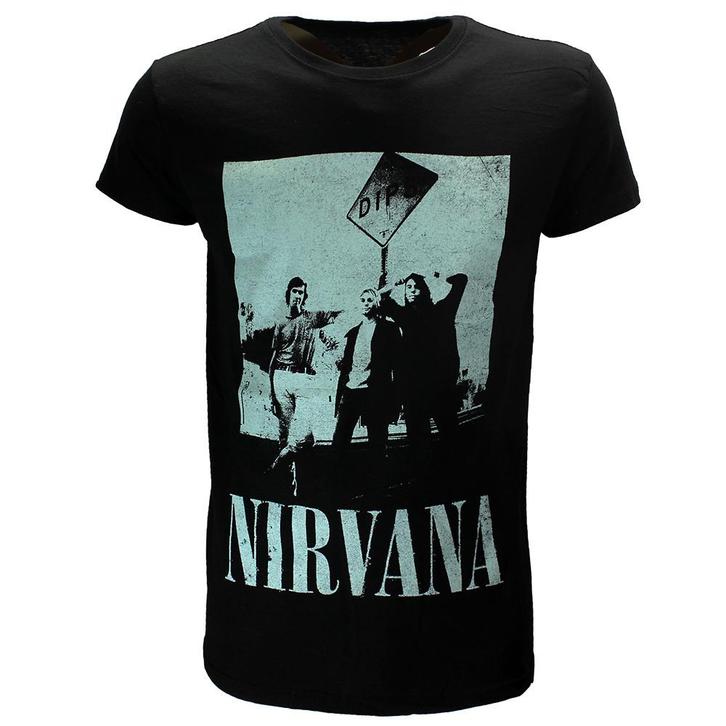 Nirvana Dips Photo Official Band T-Shirt - Officiële, Kleding | Heren, T-shirts