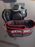 Canon EOS 70D Appareil photo reflex numérique (DSLR), Audio, Tv en Foto, Fotocamera's Digitaal, Nieuw