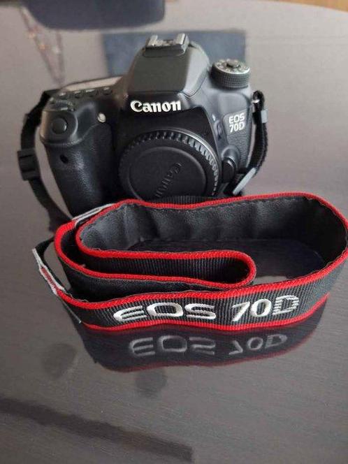 Canon EOS 70D Appareil photo reflex numérique (DSLR), Audio, Tv en Foto, Fotocamera's Digitaal