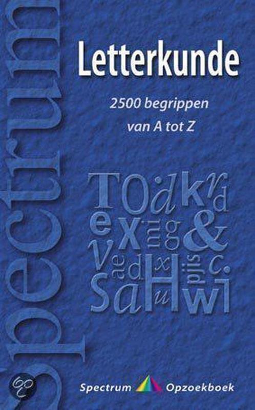 Letterkunde van A tot Z / Spectrum opzoekboek 9789027469342, Boeken, Overige Boeken, Gelezen, Verzenden