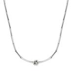 Statement ketting - 18 karaat Witgoud Diamant (Natuurlijk), Handtassen en Accessoires