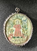 Reliekhouder - Glas, Legering, Papier - 1650-1700 - Dubbele