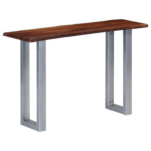 vidaXL Table console 115x35x76 cm Bois dacacia massif, Maison & Meubles, Tables | Tables de salon, Neuf, Envoi