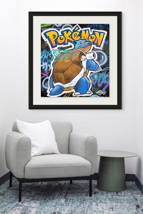 Hipo (1988) - Hipo X Pokémon X Blastoise - Dont lower your, Antiek en Kunst, Kunst | Schilderijen | Modern