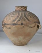 Vaas - Terracotta - China - ongerestaureerd  (Zonder, Antiek en Kunst