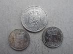Nederland. Willem III. 1/2 gulden 1868 (2 stuks) en gulden