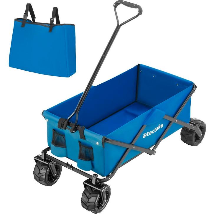 tectake Opvouwbare bolderwagen met brede banden draagkracht, Tuin en Terras, Overige Tuin en Terras, Verzenden