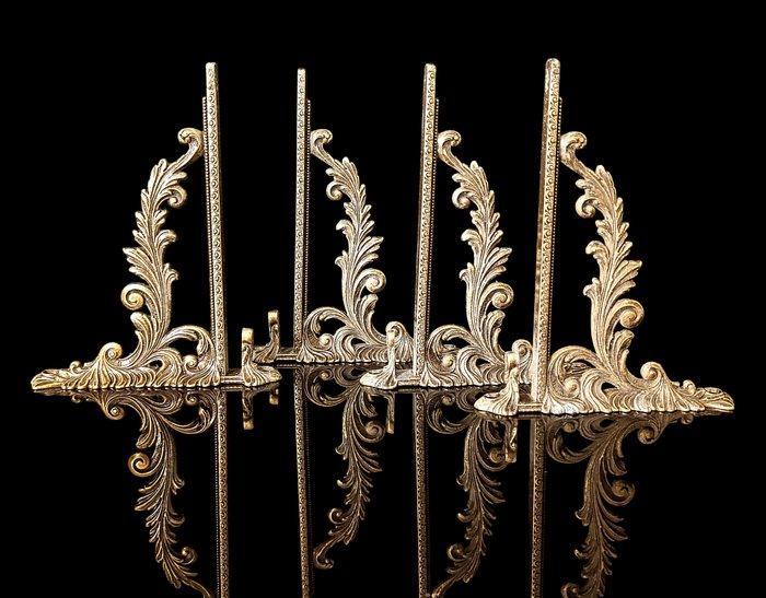 Support pour étagère murale (4) - Laiton, Antiek en Kunst, Curiosa en Brocante