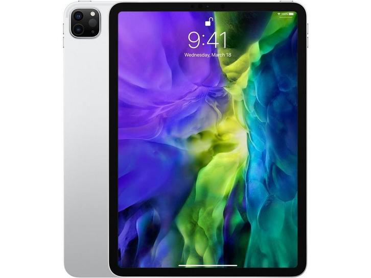 Apple iPad Pro (2020) - Tablet - 11 - 256GB - Zilver, Computers en Software, Apple iPads, Zo goed als nieuw, Verzenden