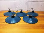 Lampe à suspendre (5) - Acier, Émail, Antiek en Kunst