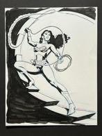 Steve Rude - 1 Original drawing - Wonder Woman in Action -, Livres, BD