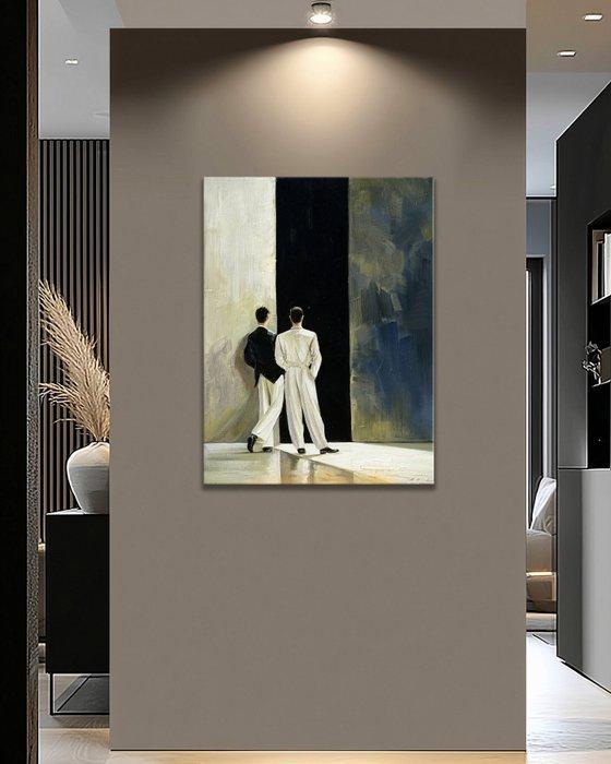 Pippo - Between Light & Void, Antiek en Kunst, Kunst | Schilderijen | Modern