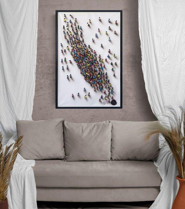 Kastro - Kastro - Kriatures Coffee #397 - XL - NO Reserve, Antiek en Kunst, Kunst | Schilderijen | Modern