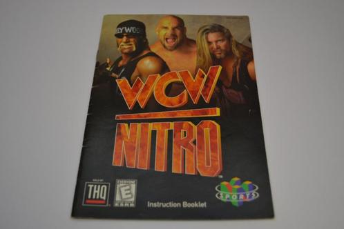 WCW - Nitro (N64 USA MANUAL), Games en Spelcomputers, Spelcomputers | Nintendo Consoles | Accessoires