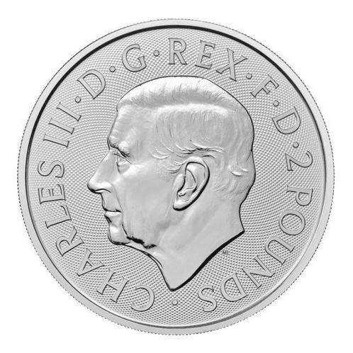 Verenigd Koninkrijk. 2 Pounds 10 x 2024 1 oz £2 GBP UK, Postzegels en Munten, Edelmetalen en Baren