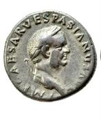 Romeinse Rijk. Vespasian (69-79 n.Chr.). Denarius  (Zonder