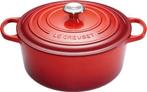 Le Creuset Braadpan Signature Kersenrood – Ø 30 cm / 8,1, Verzenden, Nieuw
