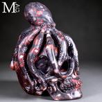Mystiek-Oceaan: De Octopus op de Schedel - Rood Gevlekte