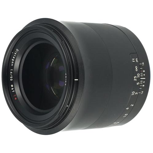 ZEISS Milvus Distagon T* 50mm F/1.4 ZE Canon occasion, Audio, Tv en Foto, Foto | Lenzen en Objectieven, Zo goed als nieuw, Verzenden