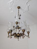Lustre - bronze, céramique, verre, Antiek en Kunst