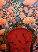 Tissu méditerranéen avec coraux et poissons - 300x280cm -