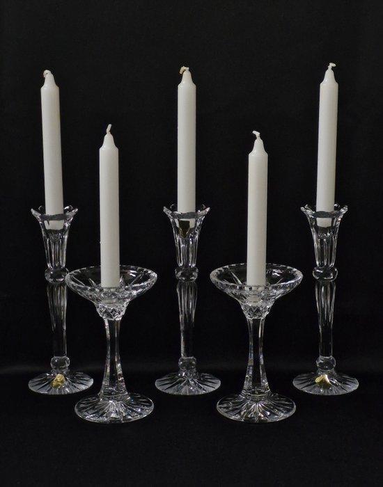 Gorham Crystal/Marcrystal - Kandelaar (5) - Kristal -, Antiek en Kunst, Antiek | Meubels | Tafels