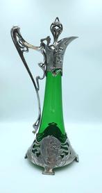 WMF / Geislingen - Carafe - Plaqué(e) argent, Verre -, Antiek en Kunst