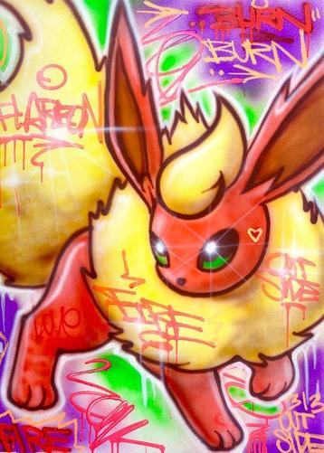 Outside313 - Flareon - Pokemon go series