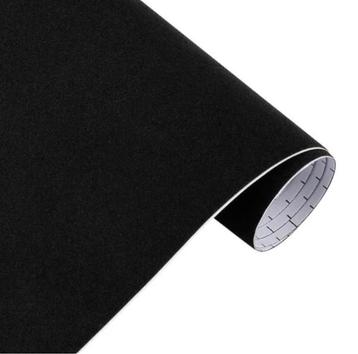 Alcantara-Look Interieur wrap | Zwart | Breedte 152CM | Leng, Verzenden