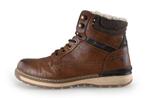 Mustang Veterboots in maat 43 Cognac | 5% extra korting, Kleding | Heren, Schoenen, Overige kleuren, Verzenden, Boots, Mustang