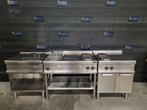 Electrolux kooklijn | 4-pits fornuis, friteuse | elektrisch, Zakelijke goederen, Gebruikt