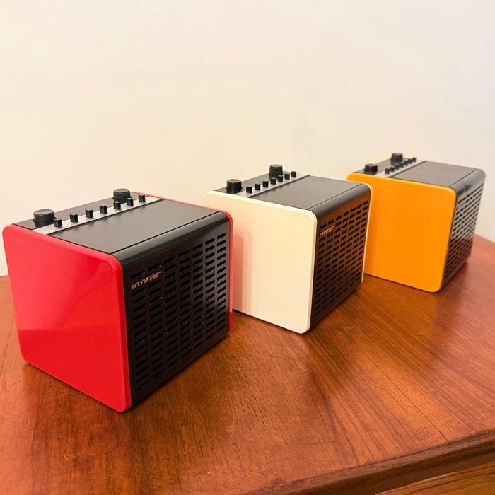 MIVAR - R57 CUBO TRIS - SPACE AGE DESIGN - 1970’S -, TV, Hi-fi & Vidéo, Radios