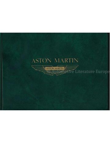 1989 ASTON MARTIN V8 INSTRUCTIEBOEKJE ENGELS