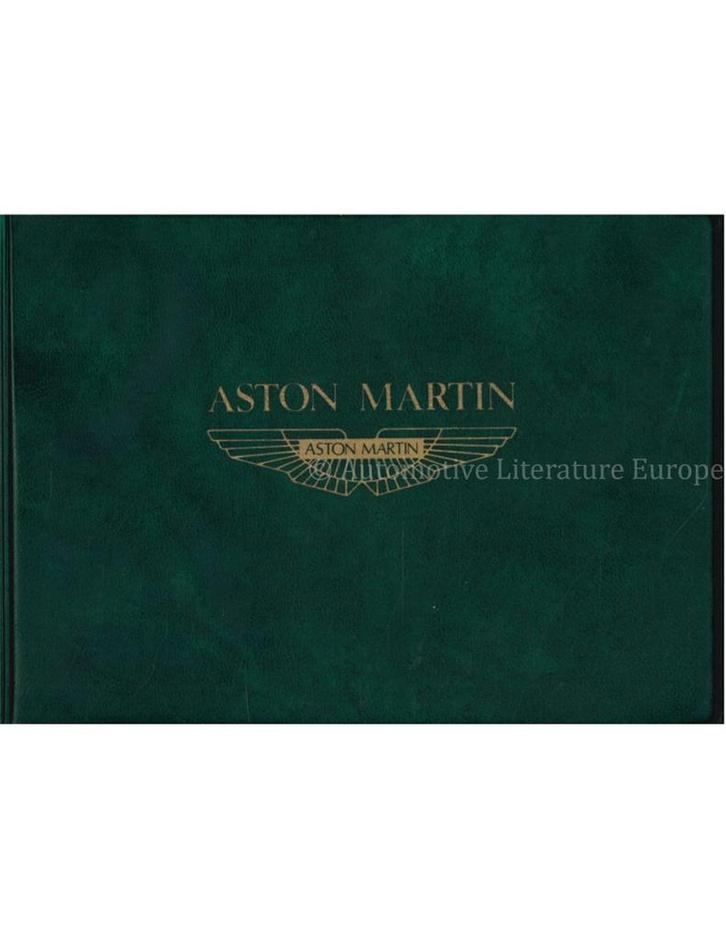 1989 ASTON MARTIN V8 INSTRUCTIEBOEKJE ENGELS, Auto diversen, Handleidingen en Instructieboekjes