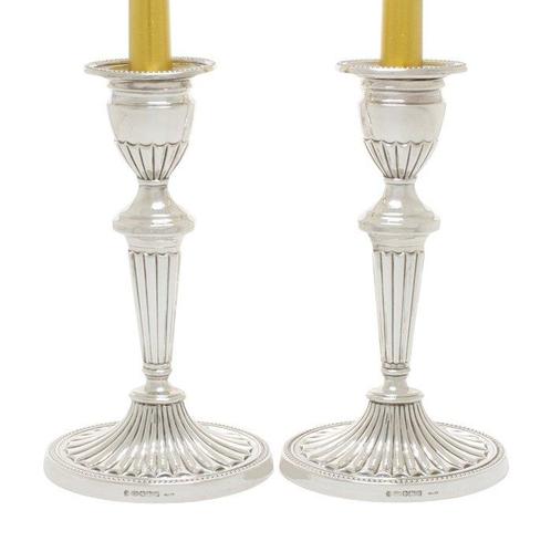 Carrs of Sheffield Ltd - Chandelier (2) - Argent 925 -, Antiek en Kunst, Antiek | Zilver en Goud