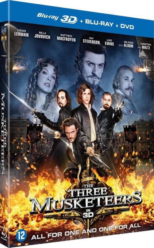 The three musketeers 2D en 3D (blu-ray tweedehands film), CD & DVD, Blu-ray, Enlèvement ou Envoi