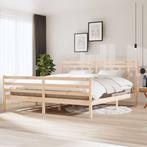 vidaXL Bedframe massief hout 200x200 cm, Huis en Inrichting, Slaapkamer | Bedden, Verzenden, Nieuw