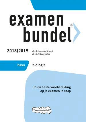 Examenbundel havo Biologie 2018/2019 9789006429114, Livres, Livres scolaires, Envoi