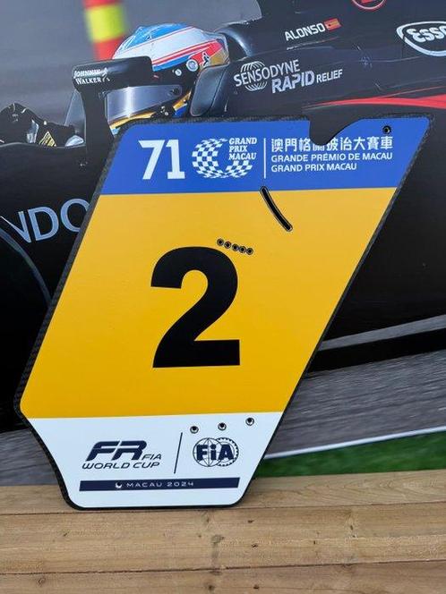 Eindplaat achtervleugel (1) - *** NO RESERVE *** 2024, Verzamelen, Automerken, Motoren en Formule 1