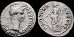 96-98ad Roman Nerva Ar denarius Fortuna standing zilver, Verzenden